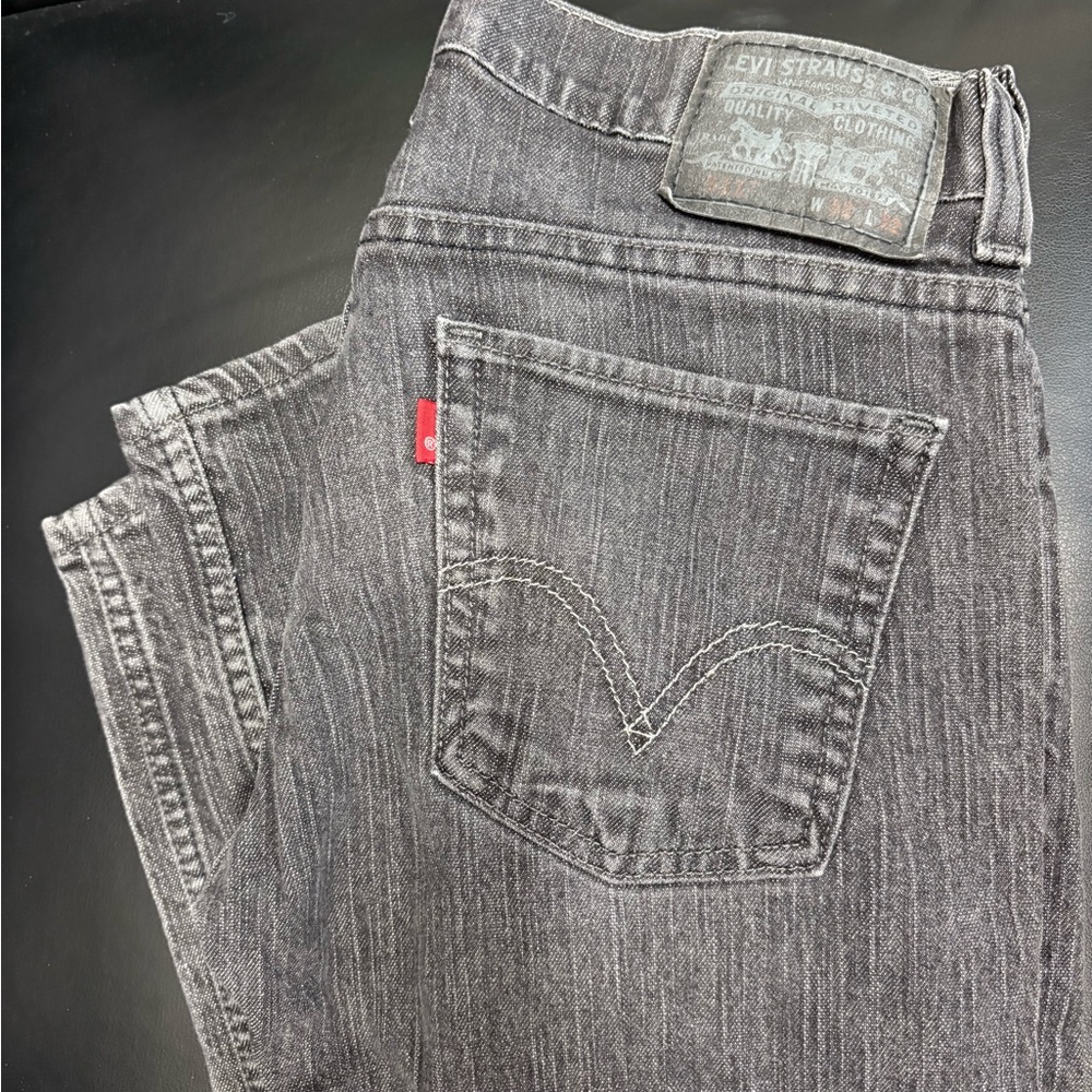 Levi's Men's Charcoal Jeans